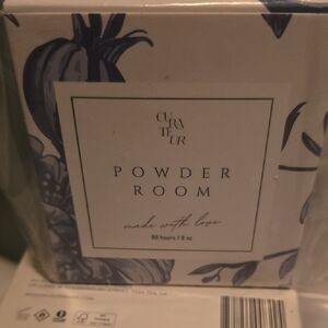 Curateur Powder Room Candle - Tranquil Blue